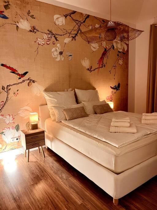 Bali Home Stylische Wohnung Mit Terrasse Schoenefeld Ngoại thất bức ảnh